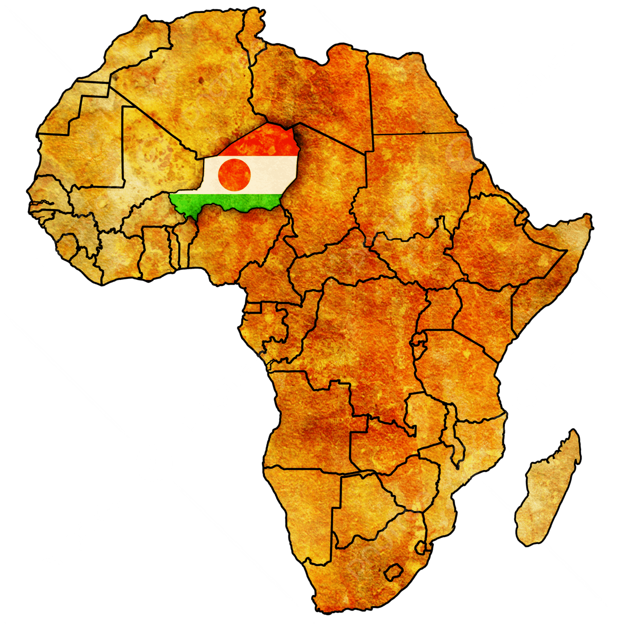 pngtree-niger-on-actual-map-of-africa-geography-picture-image_13241355