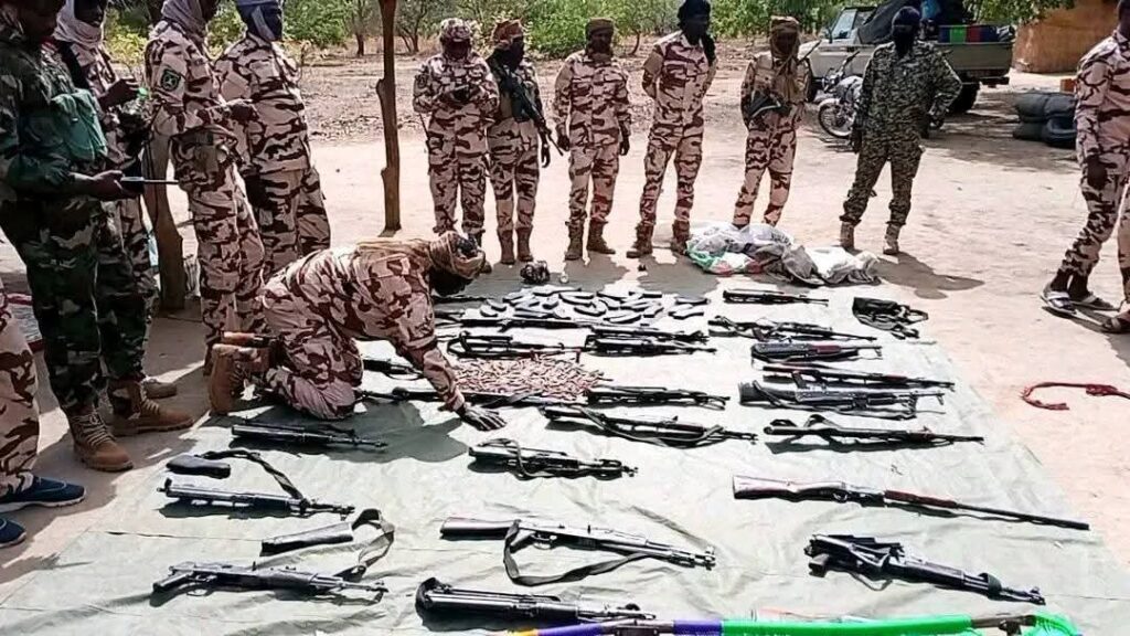 عملية أمنية مشتركة بين تشاد وأفريقيا الوسطى تسفر عن ضبط ترسانة أسلحة حدودية