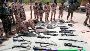 عملية أمنية مشتركة بين تشاد وأفريقيا الوسطى تسفر عن ضبط ترسانة أسلحة حدودية
