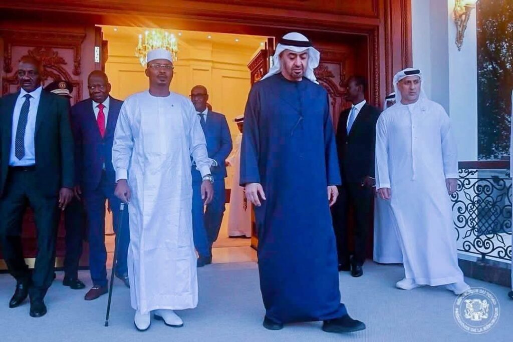 لقاء قمة بين زعيمي الإمارات وتشاد