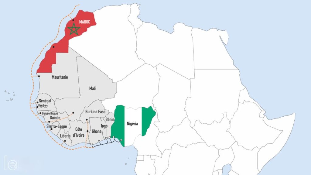 إيكواس تدعم مشروع خط أنابيب الغاز بين نيجيريا والمغرب بطول 6800 كيلومتر